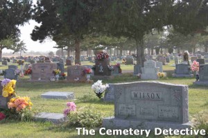 South Park Cemetery Overview - Roswell New Mexico