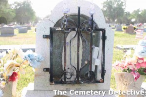 Mary Behind Bars - Grave Stone - South Park Cemetery Roswell New Mexico