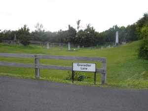 Grenadier Lane - Dawes Bay Cemetery