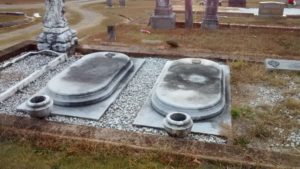 Marble Graves in Eastview Cemetery