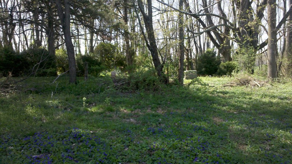 Stanton Cemetery on a Hill