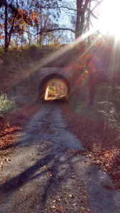 Civil War era tunnel