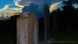 Gravestones and Thunder Clouds