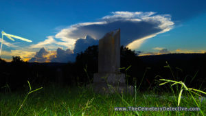 Cumulonimbus and Cemetery